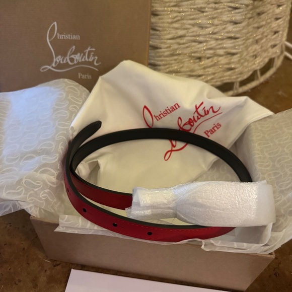 Christian Louboutin Smooth Calf Leather Belt main image 4
